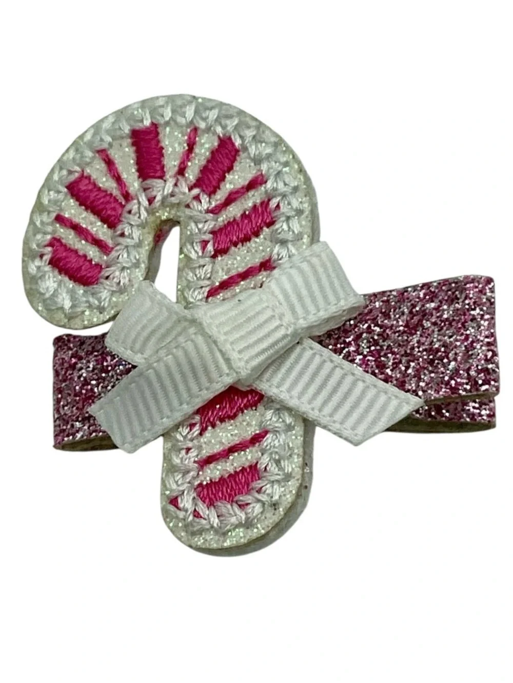 Sweet Wink (2) 2 pk. Candy Cane Hair Clip Sets (NWT)